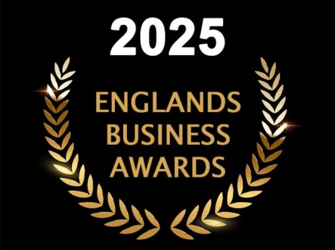 2025 England’s Business Awards nominee badge
